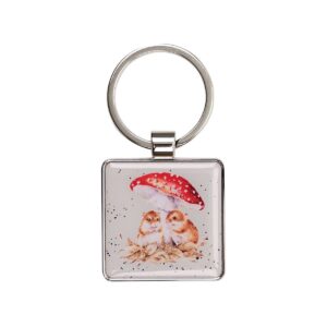 Wrendale Key Ring 'Mushroom in my Heart'
