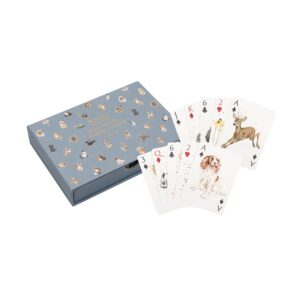 Wrendale Speelkaarten 'Country Set and Whiskers and Paws'